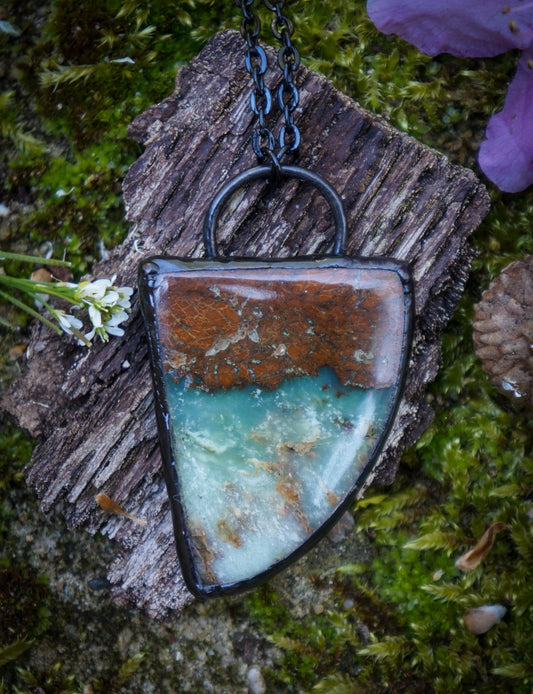 Chrysoprase Amulet