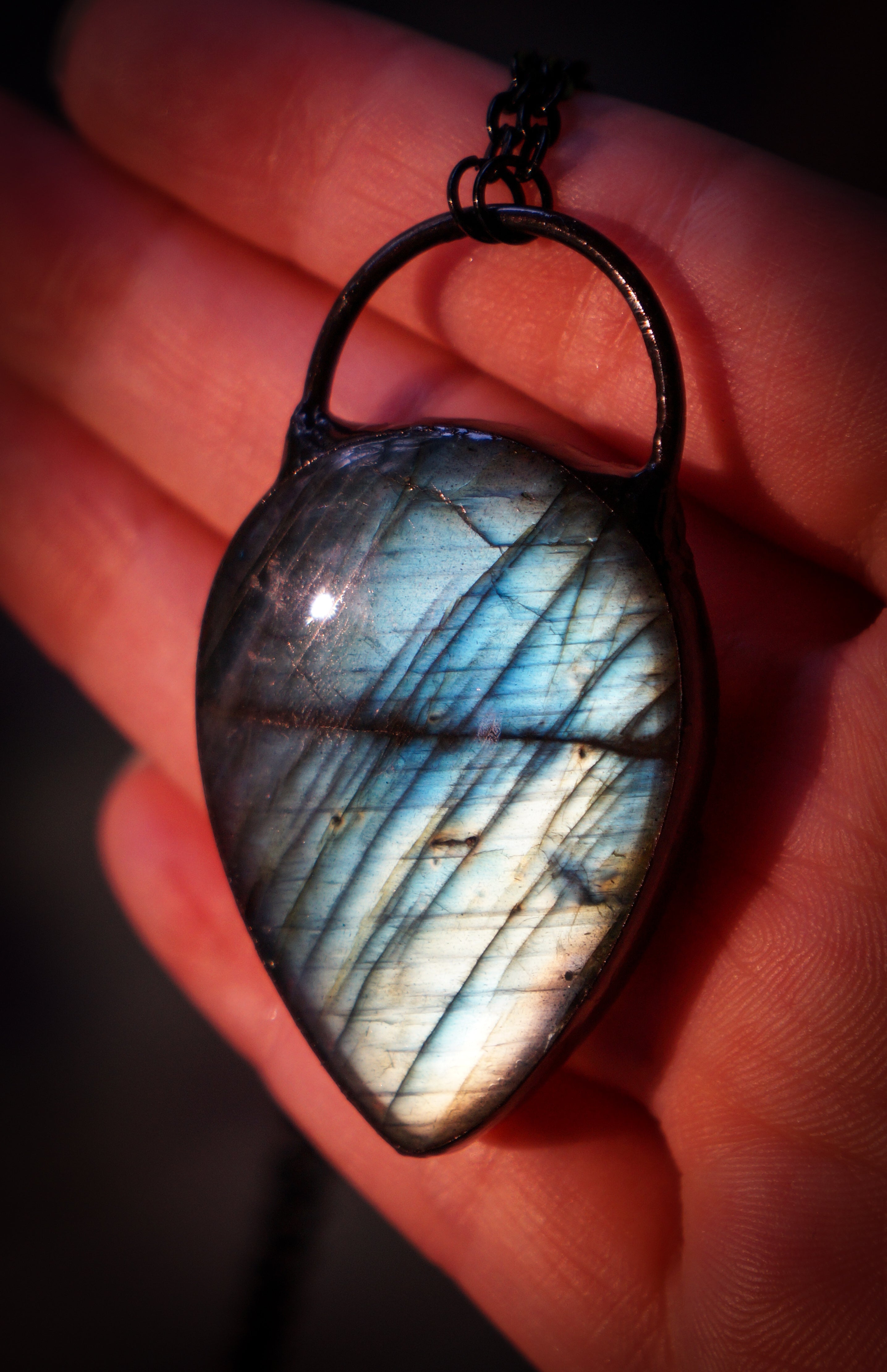 Labradorite amulet on sale